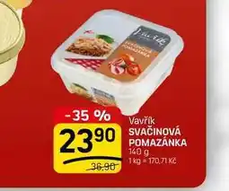 Flop SVAČINOVÁ POMAZÁNKA nabídka