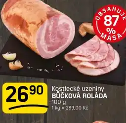 Flop Kostlecké uzeniny Buckova Rolada nabídka