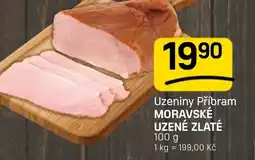 Flop Uzeniny příbram moravské uzené zlaté nabídka
