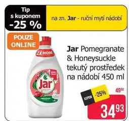 Teta Jar Pomegranate & Honeysuckle tekutý prostředek na nádobí nabídka