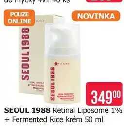 Teta SEOUL 1988 Retinal Liposome 1% + Fermented Rice krém 50 ml nabídka