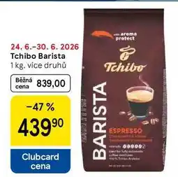Tesco Tchibo Barista, 1 kg, více druhů nabídka