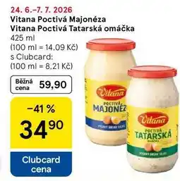 Tesco Vitana Poctivá Majonéza nabídka