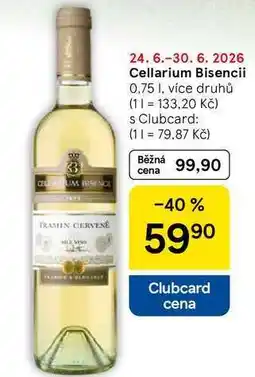 Tesco Cellarium Bisencii, 0,75 l, více druhů nabídka