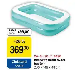 Tesco Bestway Nafukovací bazén, 200 x 146 x 48 cm nabídka