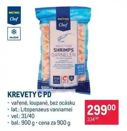 Makro KREVETY C PD nabídka