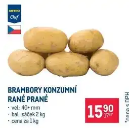 Makro BRAMBORY KONZUMNÍ RANÉ PRANÉ nabídka
