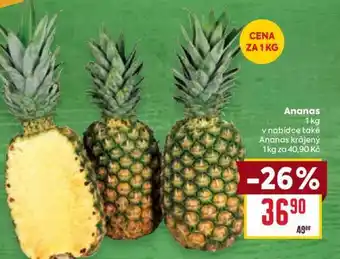 Billa Ananas nabídka