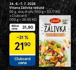 Tesco Vitana Zálivka tekutá nabídka