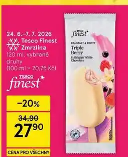 Tesco Tesco Finest Zmrzlina, 120 ml, vybrané druhy nabídka