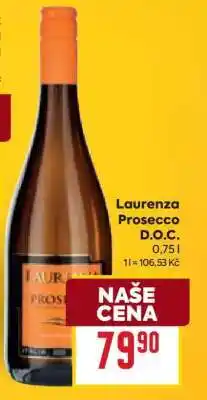 Billa Laurenzo Prosecco D.O.C nabídka