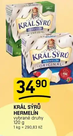 Flop Král sýrů hermelín nabídka