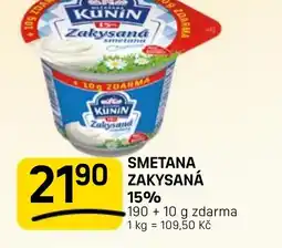 Flop Smetana zakysaná 15% nabídka