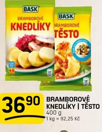 Flop Bramborové knedlíky | těsto nabídka