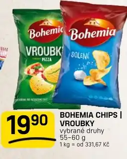 Flop Bohemia chips | vroubky nabídka