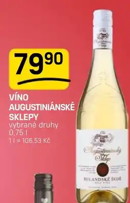 Flop Víno augustiniánské sklepy nabídka