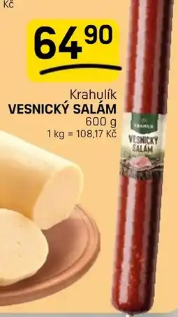 Flop Krahulík vesnický salám nabídka
