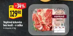 Albert Vepřová krkovice bez kosti – v celku nabídka