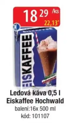 Qanto Ledová káva Eiskaffee Hochwald nabídka
