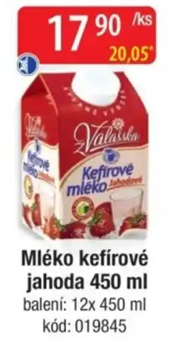 Qanto Mléko kefírové jahoda nabídka