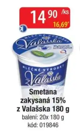 Qanto Smetana zakysaná 15% z Valašska nabídka