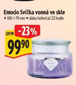 Albert Emocio Svíčka vonná ve skle nabídka