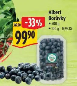 Albert Albert Borůvky nabídka