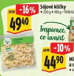 Albert Sójové klíčky nabídka