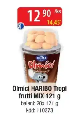 Qanto Olmíci HARIBO Tropi frutti MIX nabídka