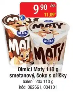 Qanto Olmíci Maty smetanový, čoko s oříšky nabídka