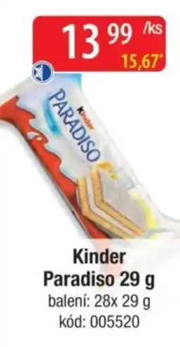 Qanto Kinder Paradiso nabídka