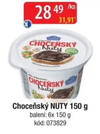 Qanto Choceňský NUTY nabídka