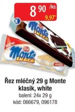 Qanto Řez mléčný Monte klasik, white nabídka