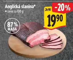 Albert Anglická slanina nabídka