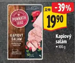 Albert Kapiový salám nabídka