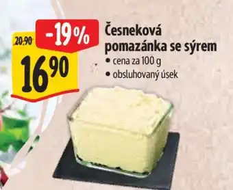 Albert Česneková pomazánka se sýrem nabídka