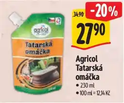 Albert AGRICOL Tatarská omáčka nabídka