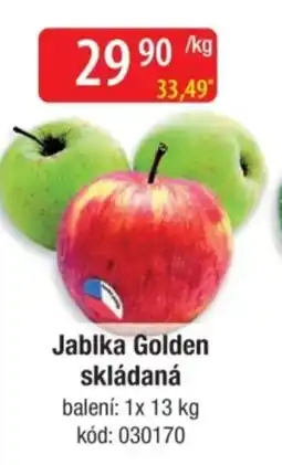 Qanto Jablka Golden skládaná nabídka