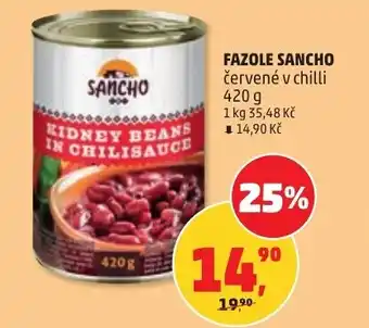 Penny Market Fazole sancho červené v chilli nabídka