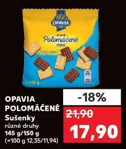 Kaufland Opavia Polomáčené nabídka