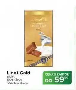 Tamda Foods Lindt Gold tablet 100g-300g nabídka
