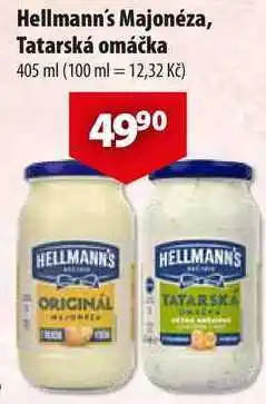 CBA Hellmann's Majonéza, Tatarská omáčka nabídka