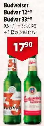 CBA Budweiser Budvar 12 nabídka
