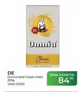 Tamda Foods DE Omnia káva Classic mletá nabídka