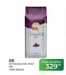 Tamda Foods DE Omnia káva Silk mletá nabídka