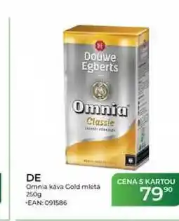 Tamda Foods DE Omnia káva Gold mletá nabídka