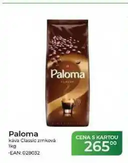 Tamda Foods Paloma káva Classic zrnková nabídka