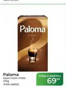 Tamda Foods Paloma káva Classic mletá nabídka