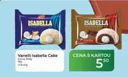 Tamda Foods Vanelli Isabella Cake Cocoa, Milky nabídka