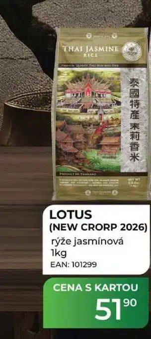 Tamda Foods LOTUS (NEW CRORP 2026) rýže jasmínová nabídka